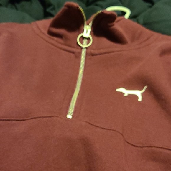 VS PINK zip top sweatshirt - Picture 2 of 5